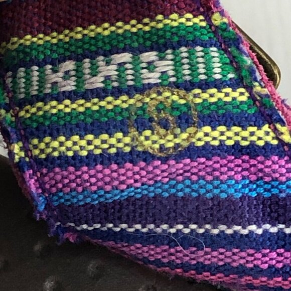 Skechers Women's Size 8 Outdoor Lifestyle Pink Purple Suede Slip On Sandals - Picture 14 of 14